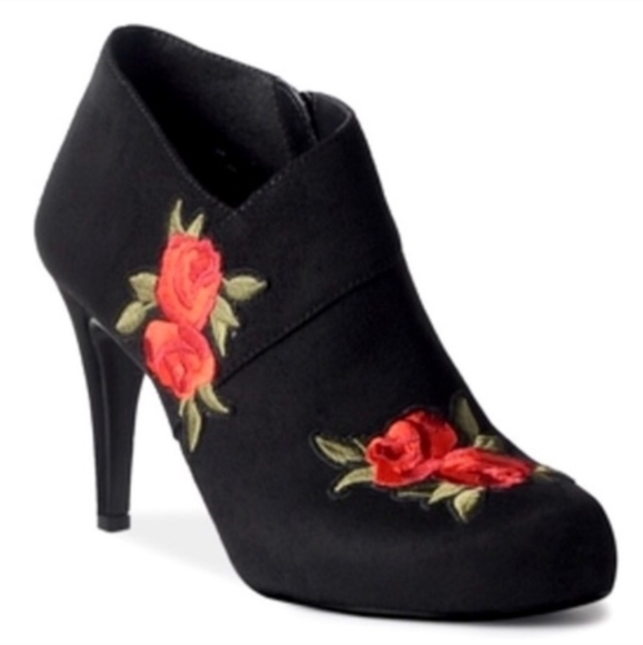 Impo Shoes - IMPO Embroidered Heel Booties size 7